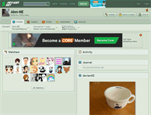 Tablet Screenshot of ainn-ne.deviantart.com