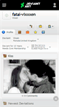 Mobile Screenshot of fatal-vixxxen.deviantart.com
