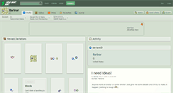 Desktop Screenshot of barlnar.deviantart.com