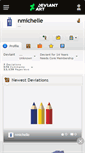 Mobile Screenshot of nmichelle.deviantart.com
