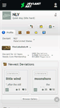 Mobile Screenshot of nly.deviantart.com