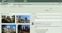 Desktop Screenshot of dragazhar.deviantart.com
