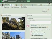 Tablet Screenshot of dragazhar.deviantart.com