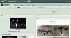 Desktop Screenshot of kweonza.deviantart.com