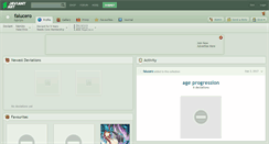 Desktop Screenshot of falucero.deviantart.com