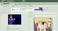 Desktop Screenshot of kagamimaster.deviantart.com