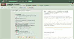 Desktop Screenshot of project-pay-forward.deviantart.com