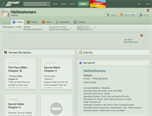 Tablet Screenshot of hieisesshomaru.deviantart.com