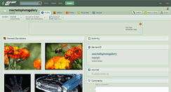 Desktop Screenshot of mechellsphotogallery.deviantart.com