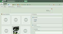 Desktop Screenshot of fj0ker.deviantart.com