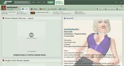 Desktop Screenshot of montyhack.deviantart.com