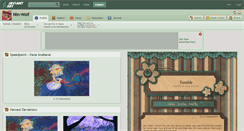 Desktop Screenshot of nin-wolf.deviantart.com