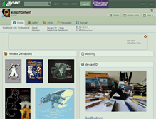 Tablet Screenshot of kgullholmen.deviantart.com