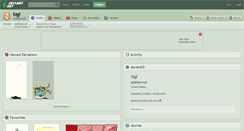 Desktop Screenshot of fdgf.deviantart.com
