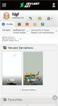 Mobile Screenshot of fdgf.deviantart.com