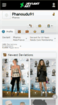 Mobile Screenshot of phanoudu91.deviantart.com
