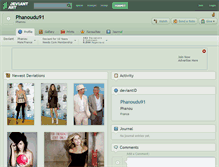 Tablet Screenshot of phanoudu91.deviantart.com