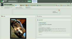 Desktop Screenshot of doidreamagain.deviantart.com