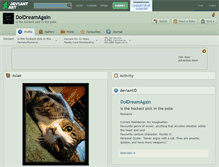 Tablet Screenshot of doidreamagain.deviantart.com