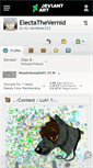 Mobile Screenshot of electathevernid.deviantart.com