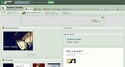 Desktop Screenshot of kyohei-x-sunako.deviantart.com
