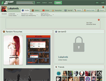 Tablet Screenshot of lukaavels.deviantart.com