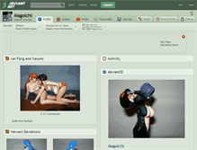 Tablet Screenshot of magoichi.deviantart.com