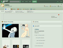 Tablet Screenshot of clubieo.deviantart.com