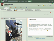 Tablet Screenshot of maria-minamino.deviantart.com