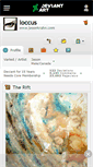 Mobile Screenshot of loccus.deviantart.com