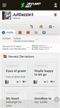 Mobile Screenshot of julidazzle3.deviantart.com