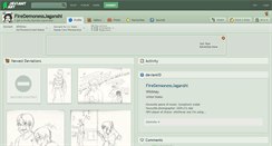 Desktop Screenshot of firedemonessjaganshi.deviantart.com