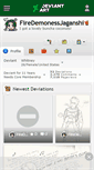Mobile Screenshot of firedemonessjaganshi.deviantart.com
