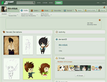 Tablet Screenshot of mn-mioa.deviantart.com