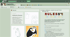 Desktop Screenshot of penguinshq.deviantart.com