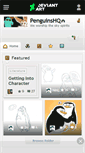 Mobile Screenshot of penguinshq.deviantart.com
