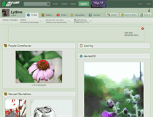 Tablet Screenshot of lydove.deviantart.com