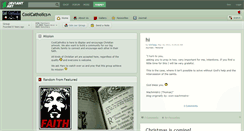 Desktop Screenshot of coolcatholics.deviantart.com
