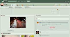 Desktop Screenshot of norjaz.deviantart.com