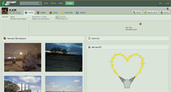 Desktop Screenshot of hjor.deviantart.com