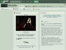 Tablet Screenshot of dark-serbia.deviantart.com