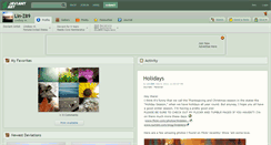 Desktop Screenshot of lin-z89.deviantart.com