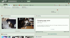 Desktop Screenshot of pating.deviantart.com