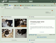 Tablet Screenshot of pating.deviantart.com