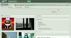 Desktop Screenshot of mia-666.deviantart.com