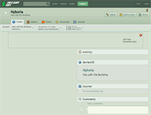 Tablet Screenshot of nyboria.deviantart.com