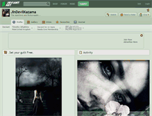Tablet Screenshot of jindevilkazama.deviantart.com
