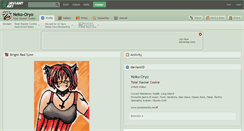 Desktop Screenshot of neko-oryo.deviantart.com