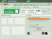 Tablet Screenshot of iurgium.deviantart.com