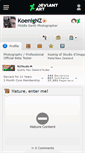 Mobile Screenshot of koenignz.deviantart.com